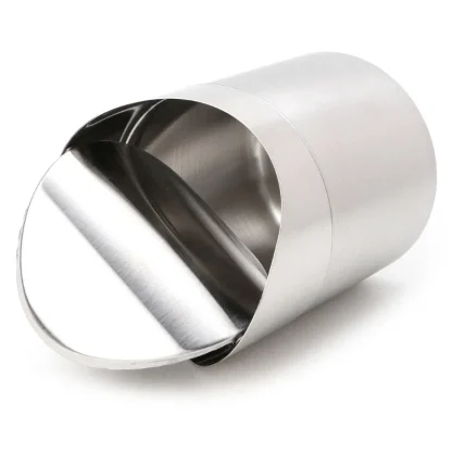 Shiny Swing Top Trash Can - Image 3