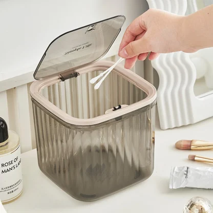 Mini Press Top Trash Can