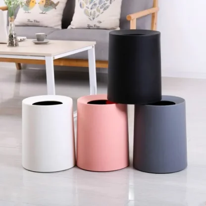 Minimalist Funnel Top Trash Can - Image 5