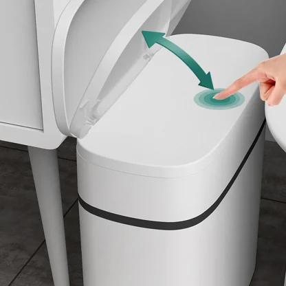Press Top Modern Trash Can