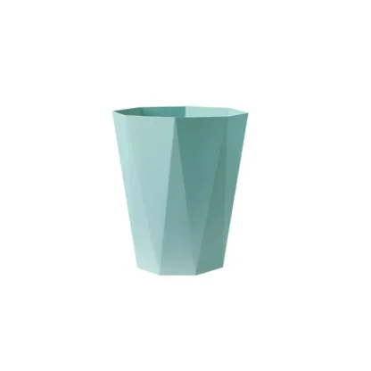 Geometric Modern Solid Trash Can - Image 5