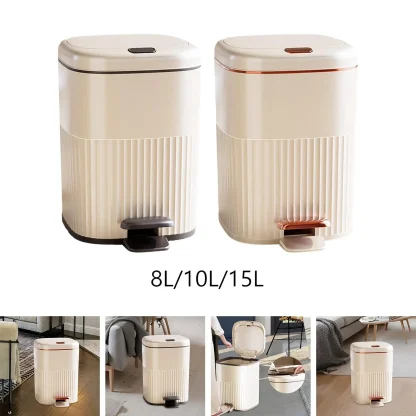 Modern Step-on Trash Cans - Image 4