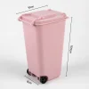 Solid Color Roller Trash Cans - Image 7