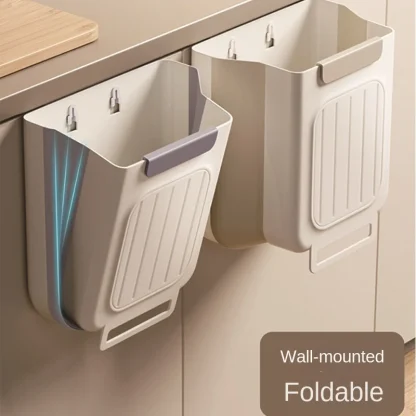 Wall Mounted Foldable Trash Can - Image 2