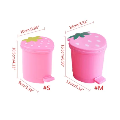 Mini Strawberry Trash Can - Image 6