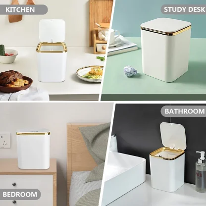 Modern Desktop Trash Can - Image 5