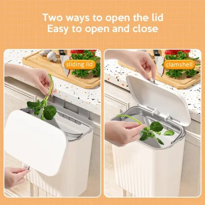 Wall Mounted Solid Trash Can - Image 4