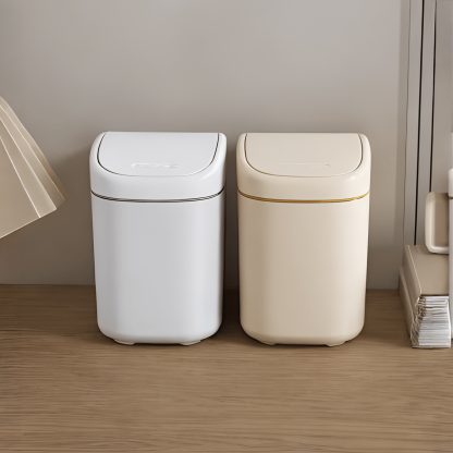 Desktop Swing Top Trash Can - Image 6