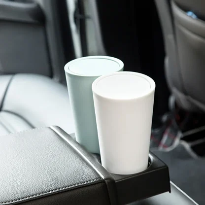 Minimalist Round Trash Can - Image 5