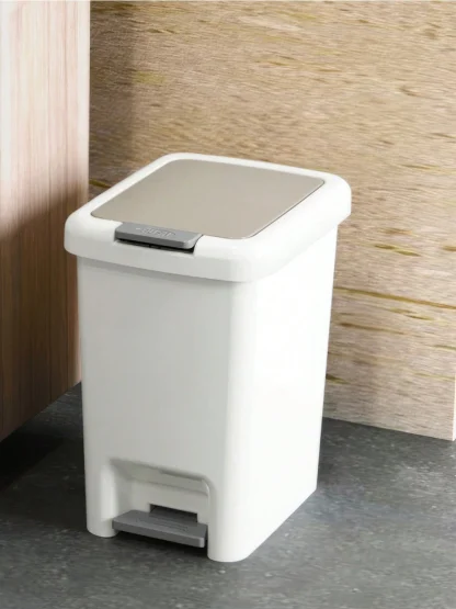 Minimalist Dual Opening Trash Can
