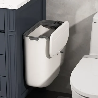 Wall Mounted Modern Trash Can - Image 2