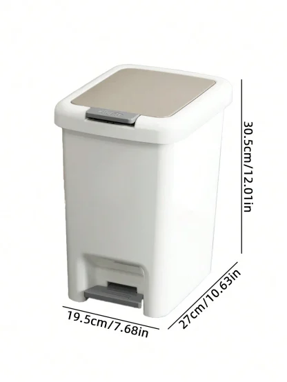 Minimalist Dual Opening Trash Can - Image 7