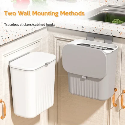 Kitchen Cabinet Trash Can - Image 3