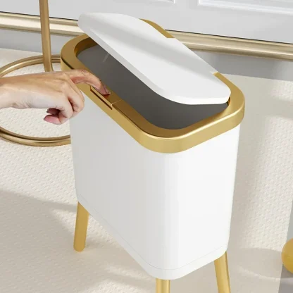 Slim Large Capacity Trash Can - Image 3