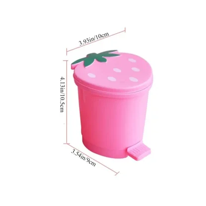 Strawberry Shape Trash Can - Image 7