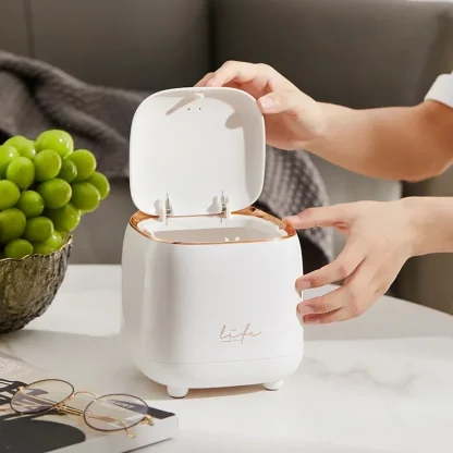 Cute Mini Desktop Trash Can - Image 3